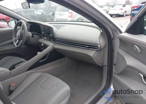 2021 Hyundai Elantra Sel z USA, uszkodzony, nr VIN 5NPLM4AGXMH017806